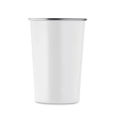 Kubek ze stali nierdzewnej z recyklingu 350 ml FJARD - Bialy (MO2063-06)