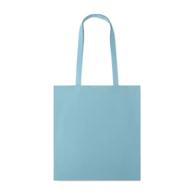 Torba bawełniana 38x42 cm 140 g/m² COTTONEL COLOUR + - Baby Blue (MO9268-66)