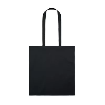 Torba z bawełny organicznej 180 g/m² TURA COLOUR - Czarny (MO6851-03)
