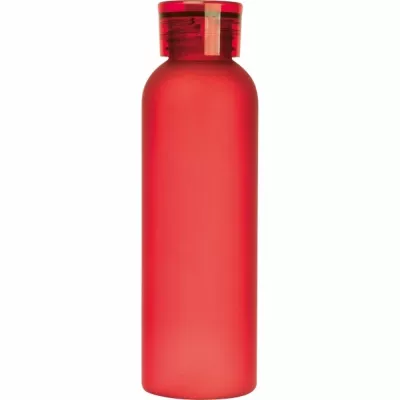 Butelka PET soft touch READING 600 ml - czerwony (532205)