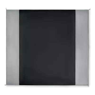 Mata plażowa duża z poliestru 200x210 cm NOSAND - Czarny (MO2882-03)
