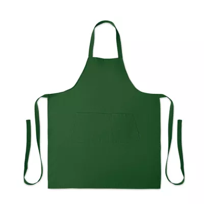 Fartuch z bawełny organicznej 240 g/m² GAMMA - Ciemnozielony (MO2249-60)