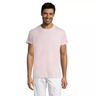 Koszulka unisex bawełniana 150 g/m² Sol's REGENT - Medium Pink (S11380-MP)