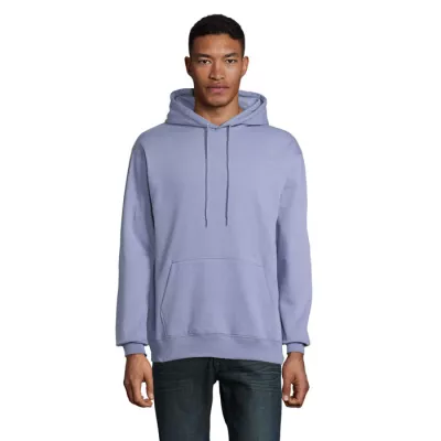 Bluza unisex z kapturem 280 g/m² Sol's CONDOR - Blue (S03815-BL)