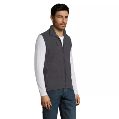 Kamizelka polarowa unisex 320 g/m² Sol's NORWAY - Szarość Węgla Drzewnego (S51000-CR)
