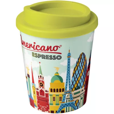 Kubek termiczny espresso z serii Brite-Americano® o pojemności 250 ml - Limonka (21009104)