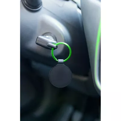 Okrągły brelok do kluczy | Ando - jasnozielony (VA097-10)