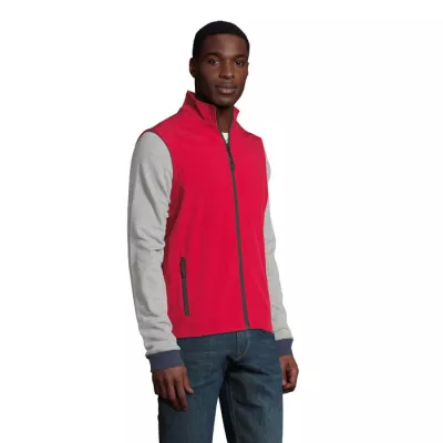 Kamizelka softshell męska Sol's RACE BW MEN - Pepper Red (S02887-PE)