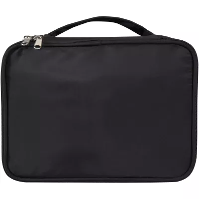 Muse organizer na kosmetyki do makijażu z certyfikatem GRS z tworzywa RPET - Czarny (12077090)