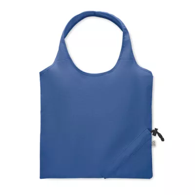Torba składana z recyklingu 140 g/m² CARRIE COLOUR - Niebieski (MO2487-37)