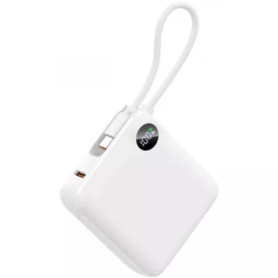 Power Bank 10000 mAh Fast Charge 22,5 W - biały (EG835006)