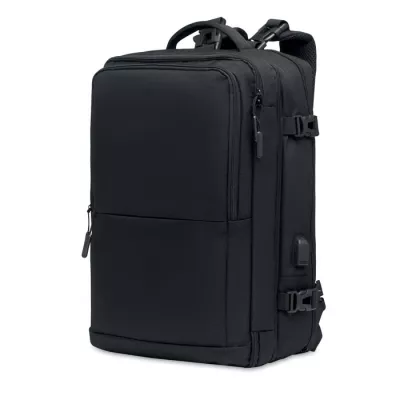 Plecak modułowy RPET 600D SOPHIS - Czarny (MO6901-03)