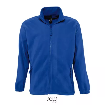 Bluza polarowa męska rozpinana 300 g/m² Sol's NORTH - Niebieski (S55000-RB)