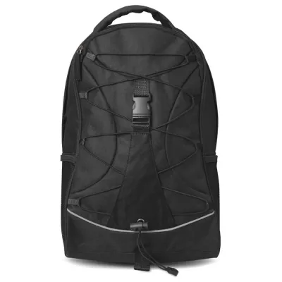 Plecak z poliestru 600D MONTE LEMA - Czarny (MO7558-03)