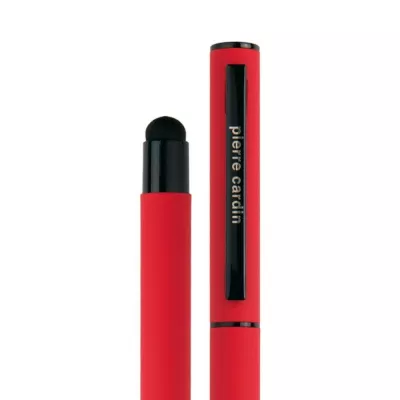 Pióro kulkowe touch pen soft touch CELEBRATION Pierre Cardin - czerwony (B0300603IP305)