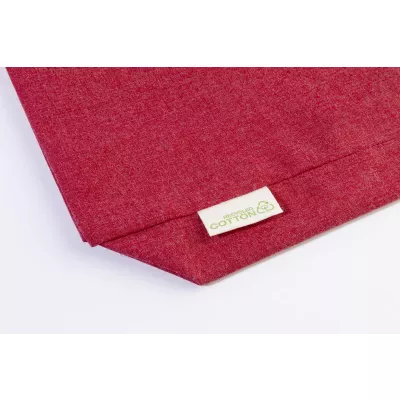 Guspex Hue torba na zakupy z recyklingowanej bawełny - czerwony (AP800692-05)