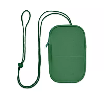 Saszetka podróżna RPET 600D na sznurku KOROVIN POUCH - Zielony (MO2675-09)