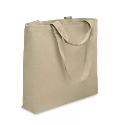Torba plażowa z recyklingu 320 g/m² MALDI BEACH - Khaki (MO2485-39)