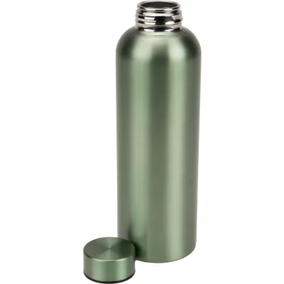 Butelka ze stali z recyklingu 700 ml CrisMa VERENA - zielony (8481609)