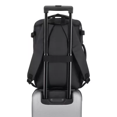 Plecak próżniowy Dalston z powłoką PU 30 x 15 x 45 cm 20 l - czarny (LT95343-N0002)