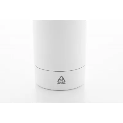 Rubbar butelka ze stali nierdzewnej z recyklingu - biały (AP808163-01)