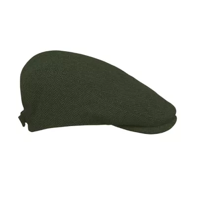 Czapka kaszkiet melanżowa 335 g/m² BLIND PEAK - Ciemnozielony (MO2966-60)