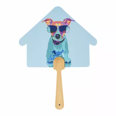 Digibreeze Boo personalizowany wachlarz - biały (AP715036-A)