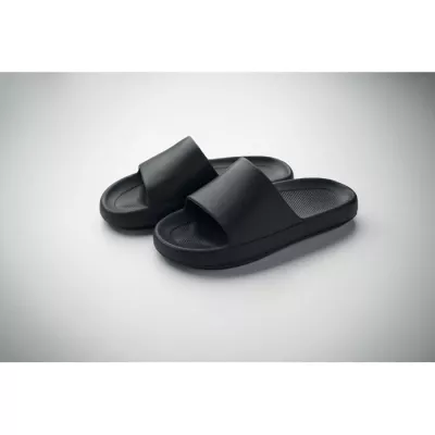 Klapki basenowe unisex z EVA rozmiar 40–41 EVASLIDE - Czarny (MO2897-03)