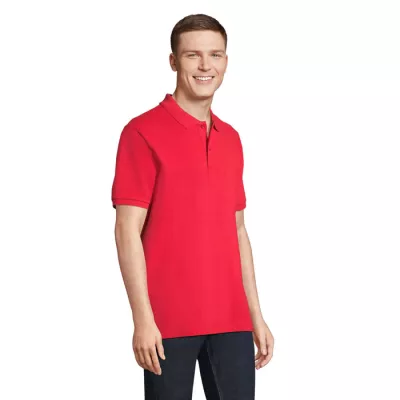 Koszulka polo organiczna 210 g/m² Sol's PEGASE - Bright Rojo (S04242-BT)