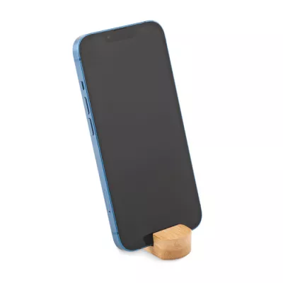 Mini podstawka pod telefon z bambusa POY - Drewna (MO6888-40)