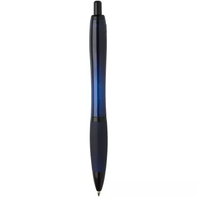 Nash długopis z tworzyw sztucznych pochodzących z recyklingu z czarnymi wykończeniami (czarny tusz) - Navy Blue (10629655)