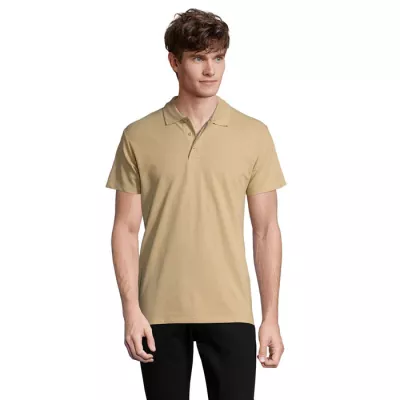 Koszulka polo męska piqué 210 g/m² Sol's SPRING II - Sand (S11362-SA)