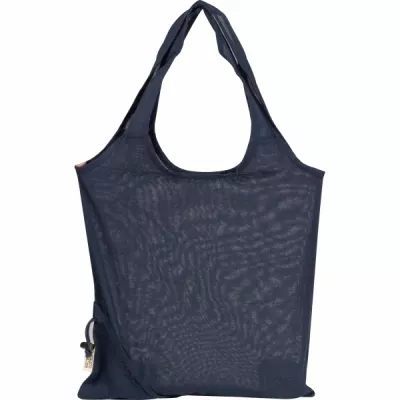 Torba bawełniana z recyklingu 118 g/m2 Modena - granatowy (526244)