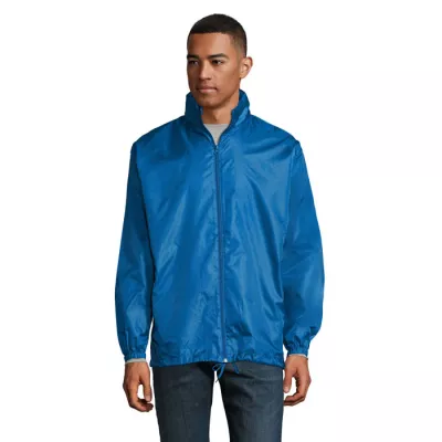 Wiatrówka unisex z kapturem 210 g/m² Sol's SHIFT - Niebieski (S01618-RB)