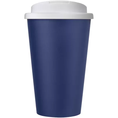 Americano® 350 ml tumbler with spill-proof lid - Biały-Niebieski (21069523)