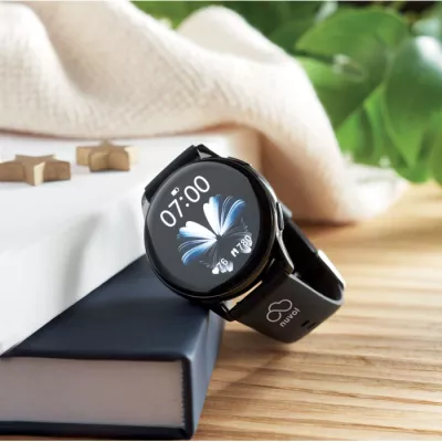 Smartwatch IP67 z ekranem AMOLED RIST - Czarny (MO2748-03)