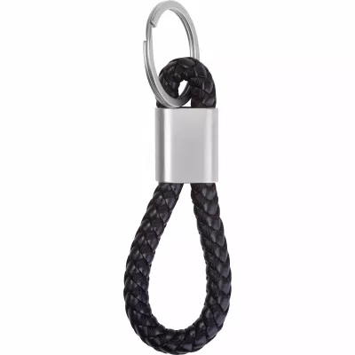 Brelok z PU ERNEST - czarny (9546603)