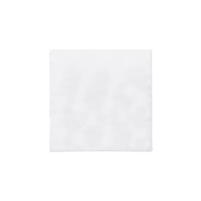 Ściereczka z mikrofibry RPET 13x13 cm RPET CLOTH - Bialy (MO9902-06)