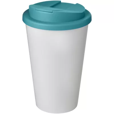 Americano® 350 ml tumbler with spill-proof lid - Biały-Morski (21069504)