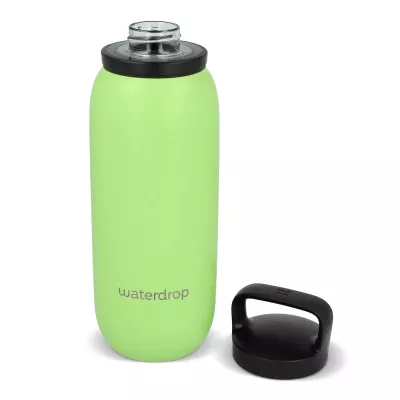 Termiczna butelka uniwersalna Waterdrop z ustnikiem 600 ml - jasnozielony (LT47000-N0032)