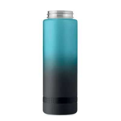 Butelka sportowa z RPET 1000 ml LEVEL - Turkusowy (MO2409-12)