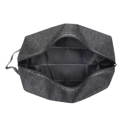 Kosmetyczka CANNES z poliestru z recyklingu (rPET) - szary (56-0810551)