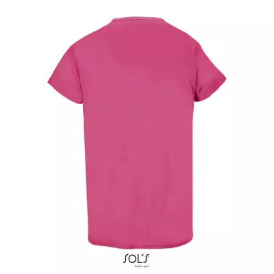 Koszulka sportowa unisex 130 g/m² Sol's SPRINT - Ribbon Pink (S02995-PI)