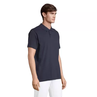 Koszulka polo unisex z czesanej bawełny Sol's PULSE - French Navy (S04502-FN)