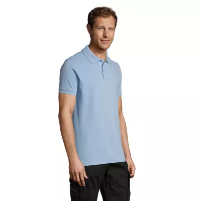 Koszulka polo męska piqué 180 g/m² Sol's PERFECT MEN - Sky Blue Pique (S11346-SP)
