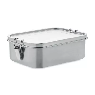 Lunchbox stalowy z przegródką 1200 ml SAO - Srebrny Mat (MO6671-16)