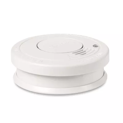 Czujnik dymu z baterią 9V NONSMOKE - Bialy (MO8426-06)