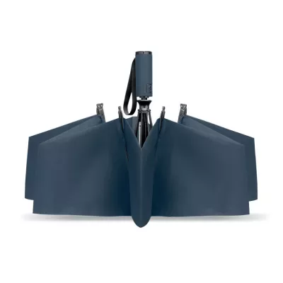 Parasol odwrotny składany 23" z RPET AGUMBE - Niebieski (MO2925-04)