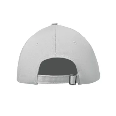 Czapka z daszkiem 6-panelowa 280 g/m² BAHAMAS - Bialy (MO2347-06)