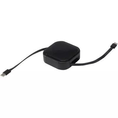 Gloas kabel 5-w-1 z recyklingu do synchronizacji danych z funkcją szybkiego ładowania 100 W i zestawem narzędzi do smartfonów - Czarny (12444890)